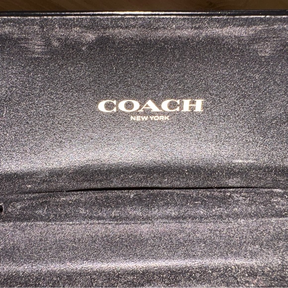 Coach Black Hard Clamshell Eyeglass Case - Picture 7 of 9